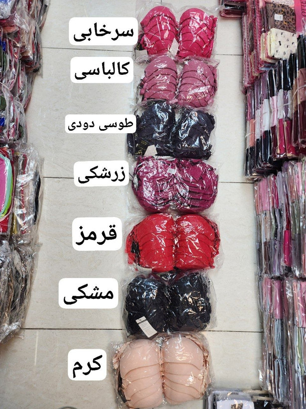 سوتین اسفنجی جک دار برند Binnys کد ۰۰۹